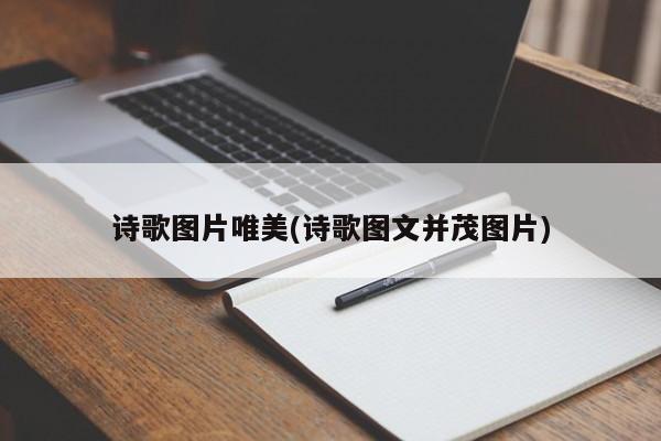 诗歌图片唯美(诗歌图文并茂图片)